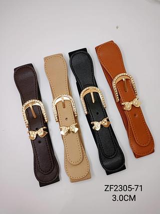 CINTO ELASTICO 3.0CM >PCT COM 12 PÇS<