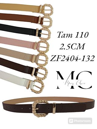 Cinto Sintético Feminino 2.5cm<PCT COM 12 PÇS>