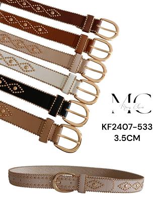 CINTO SINTETICO FEMININO 3.5CM<PCT COM 12 PÇS>