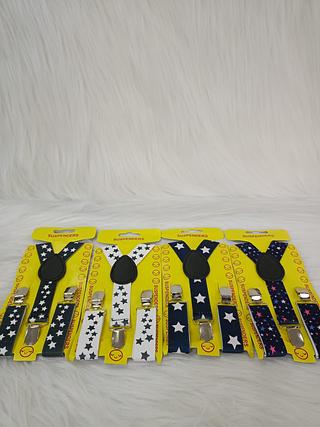 SUSPENSÓRIO INFANTIL 2.5CM<PCT COM 12 PEÇAS>