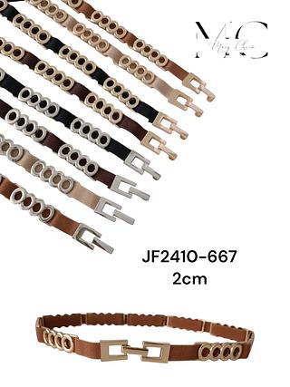 CINTO ELASTICO METAL 2CM<PCT COM 12 PÇS>