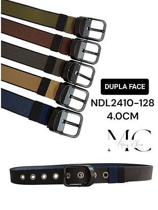 CINTO MASCULINO DUPLA FACE 4CM<PCT COM 12 PÇS>