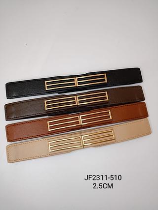 CINTO ELASTICO FEMININO 2.5CM<PCT COM 12 PÇS>