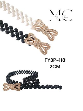 CINTO PEROLA ELASTICO 2CM<PCT COM 12 PÇS>