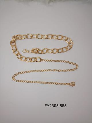 CINTO FEMININO CORRENTE<PCT COM 12 PÇS>