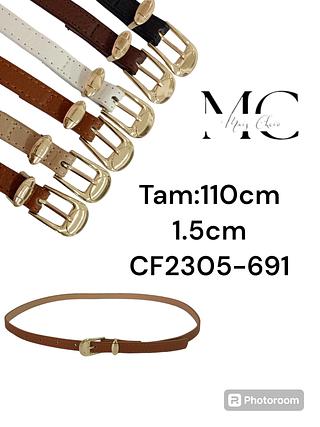 Cinto Sintético Feminino 1.5<PCT COM 12 PÇS>