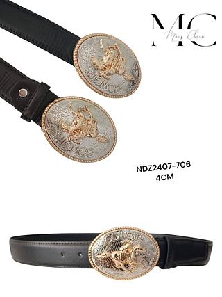 CINTO MASCULINO COWBOY 4CM<PCT COM 12 PÇS>