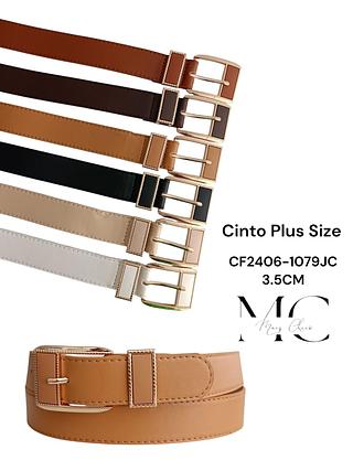 CINTO SINTETICO PLUS SIZE 3.5CM<PCT COM 12 PÇS>