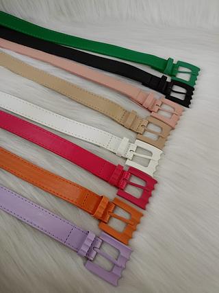 Cinto sintético 2.5cm >PCT COM 12 PÇS<